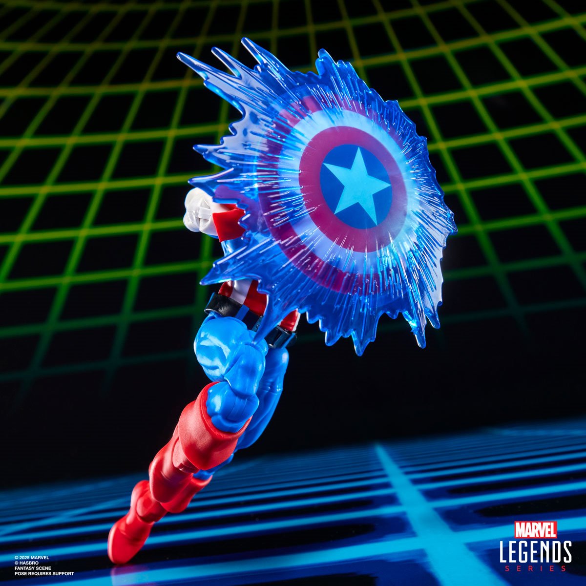 Marvel Legends Series Gamerverse Captain America vs. Venom 6-Inch Action Figures