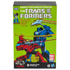 Transformers Generations 40th Anniversary Comic Edition Decepticon Straxus