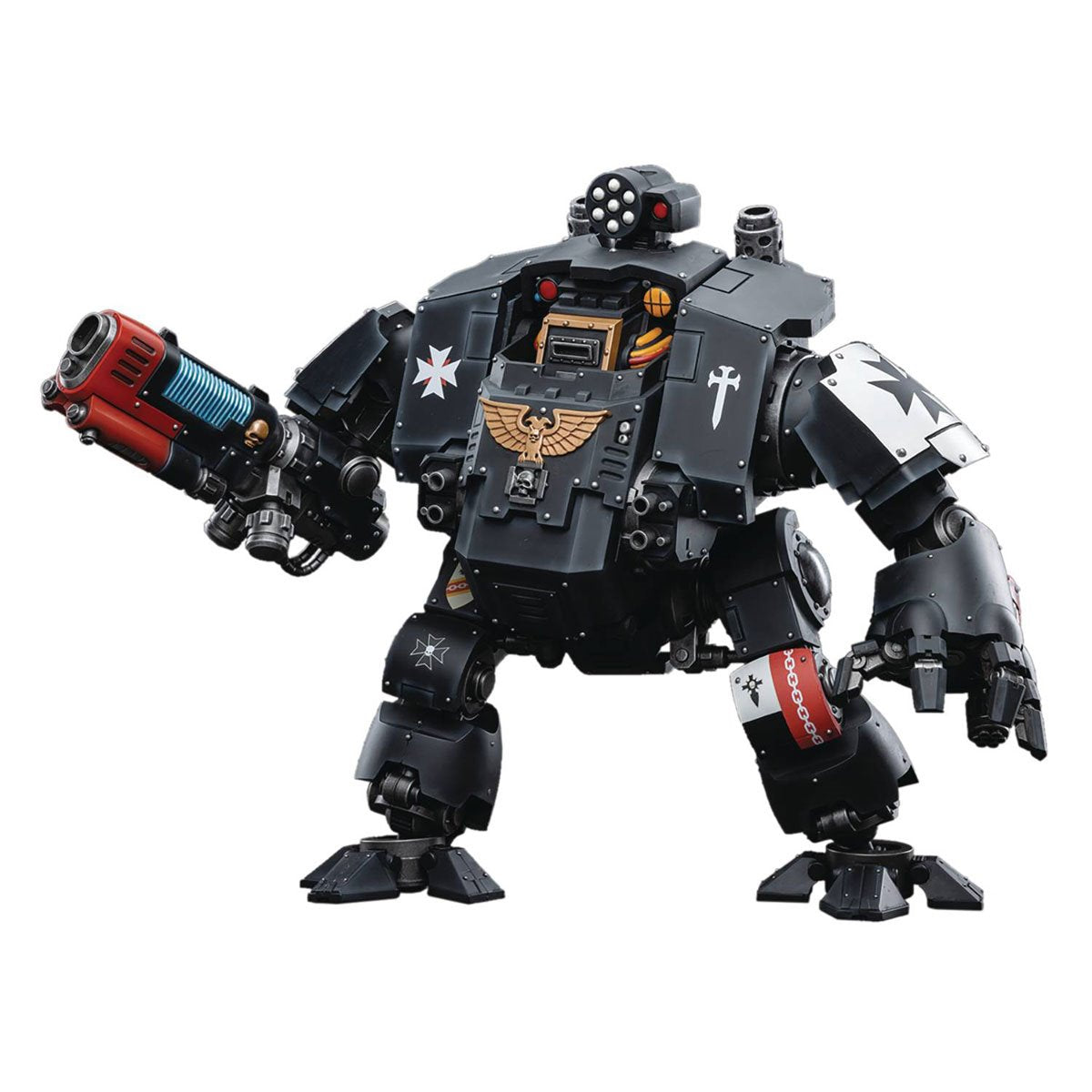 Warhammer 40,000 Black Templars Redemptor Dreadnought 1:18 Scale Action Figure