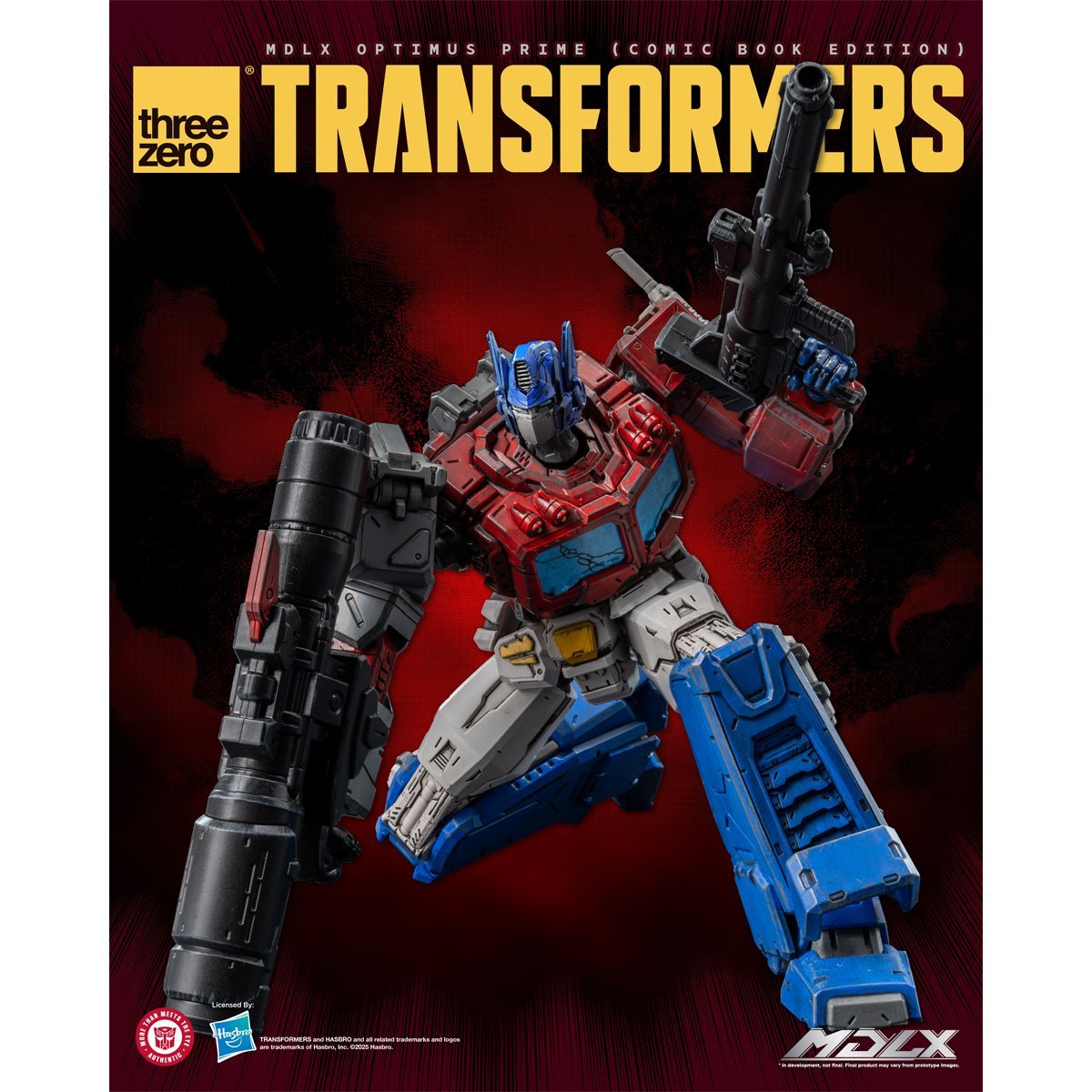 Transformers Optimus Prime Comic Book Edition MDLX Action Figure