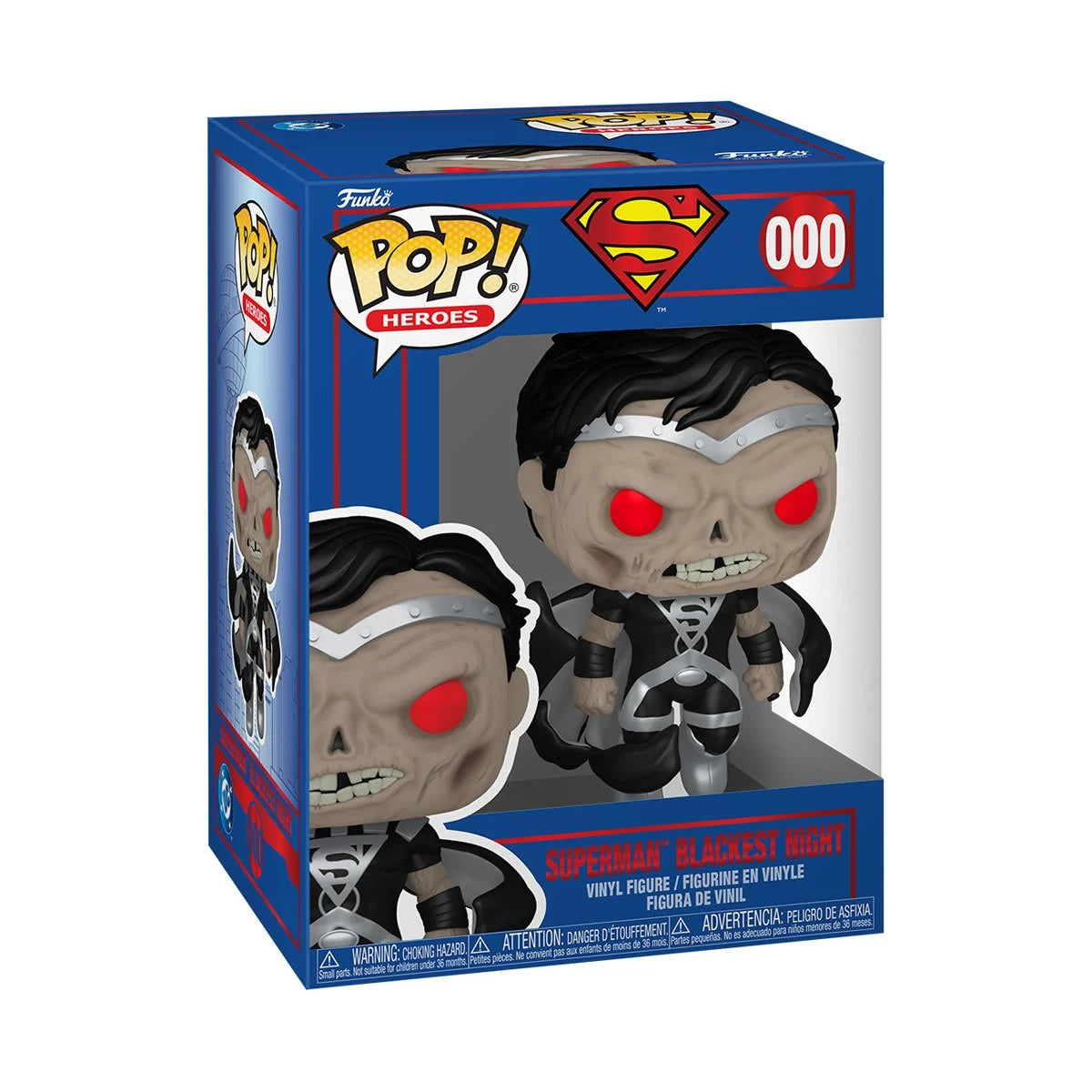 Pop! Heroes: DC Comics Shield Through the Ages Superman Blackest Night