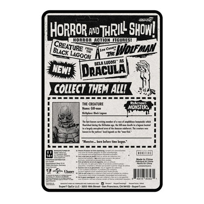 Universal Monsters Creature from the Black Lagoon 3 3/4-inch ReAction+ Figure