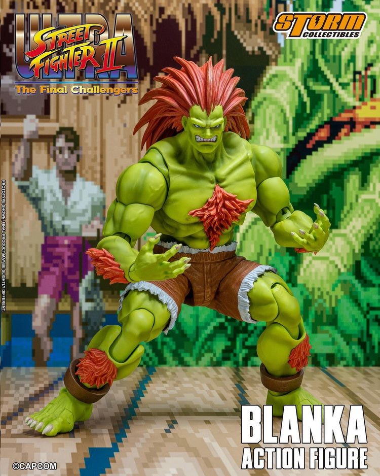 Ultra Street Fighter II Blanka 1/12 Scale Action Figure