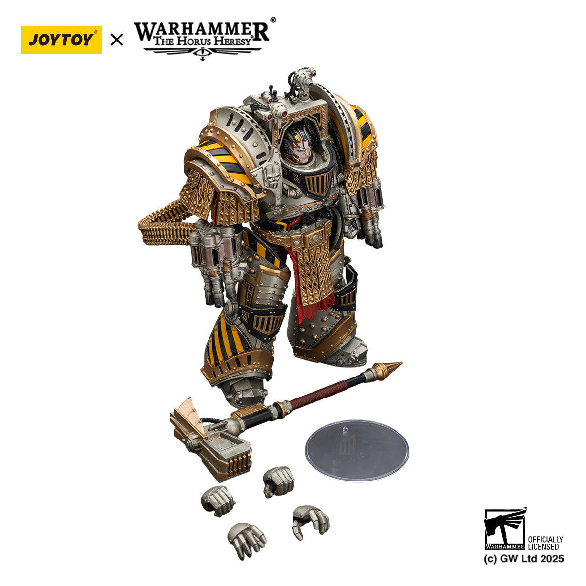 Warhammer The Horus Heresy Iron WarriorsPerturabo, Primarch of the lVth Legion 1:18 Scale Action Figure