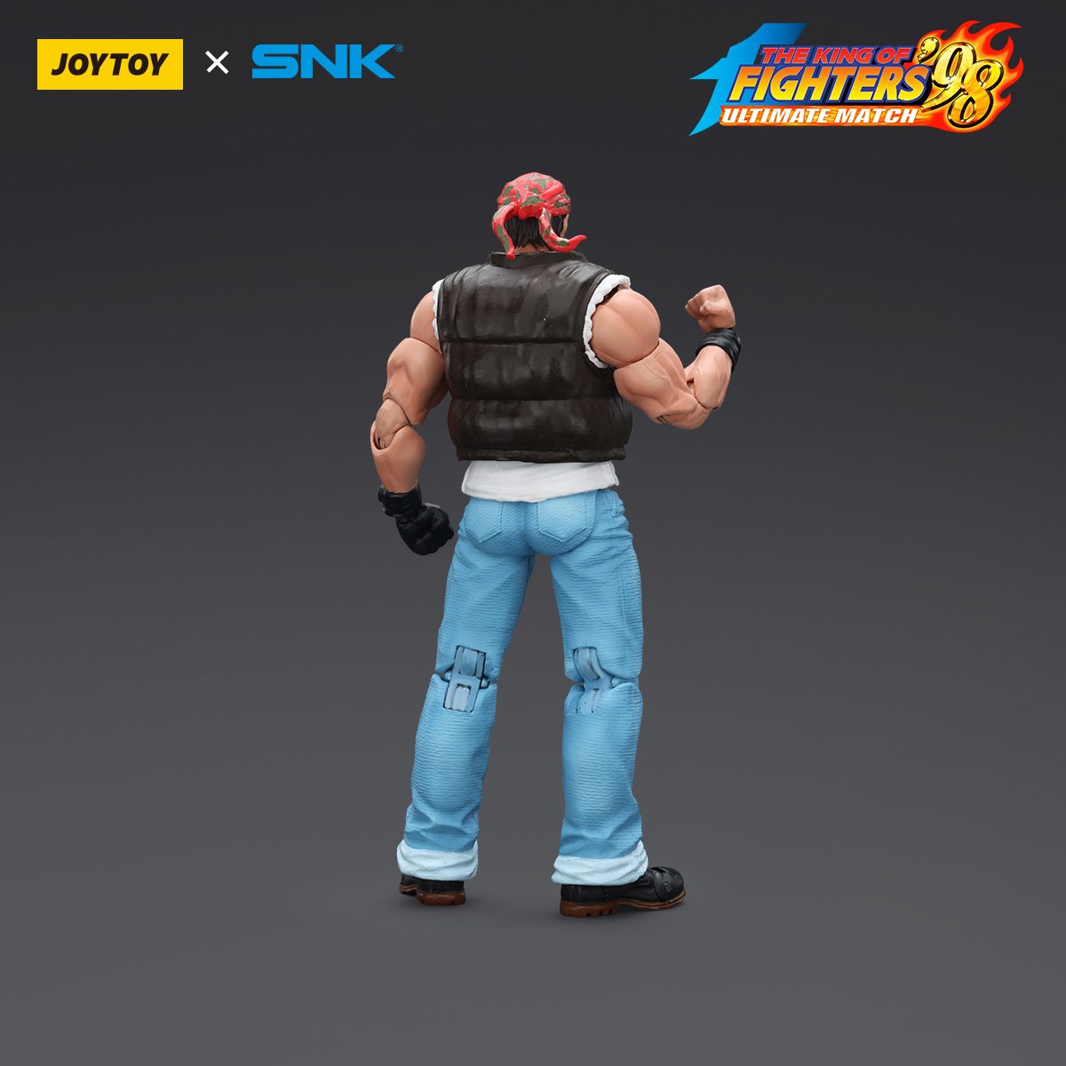 King of Fighters '98 Ultimate Match Ikari Warriors Team Ralf Jones 1:18 Scale Action Figure