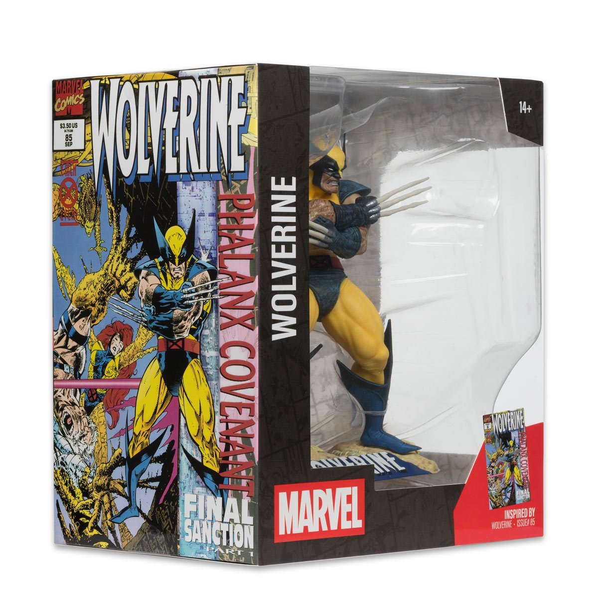 Marvel Wolverine #85 1:10 Scale Posed Figure with Scene
