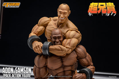Chou-Aniki Adon and Samson 1/12 Scale Action Figure Set
