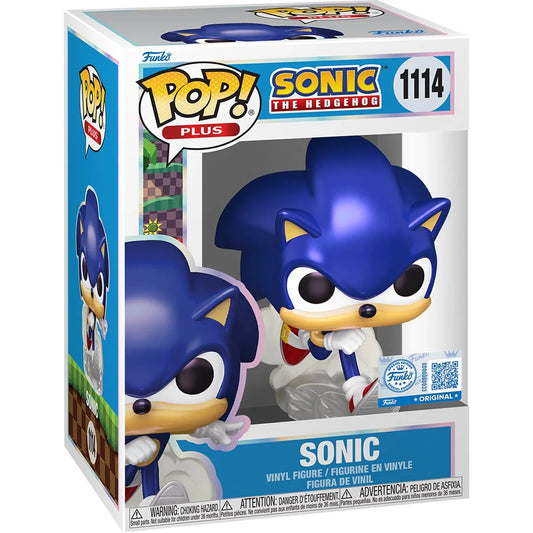 [Pre-Order] Pop! Plus: Sonic the Hedgehog - Sonic (Pearl)