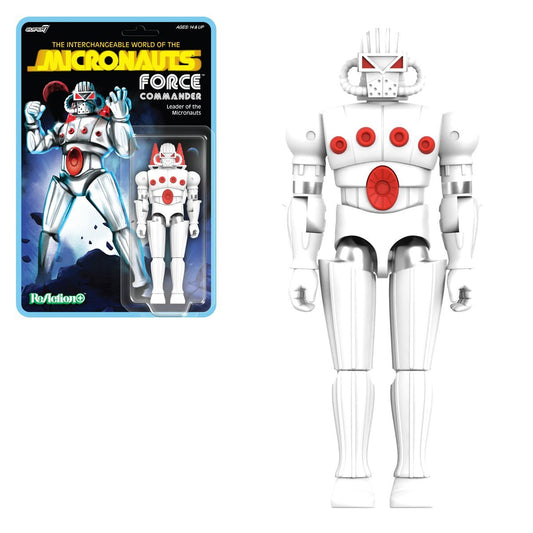 Micronauts Force Commander 3 3/4-Inch ReAction+ Figure