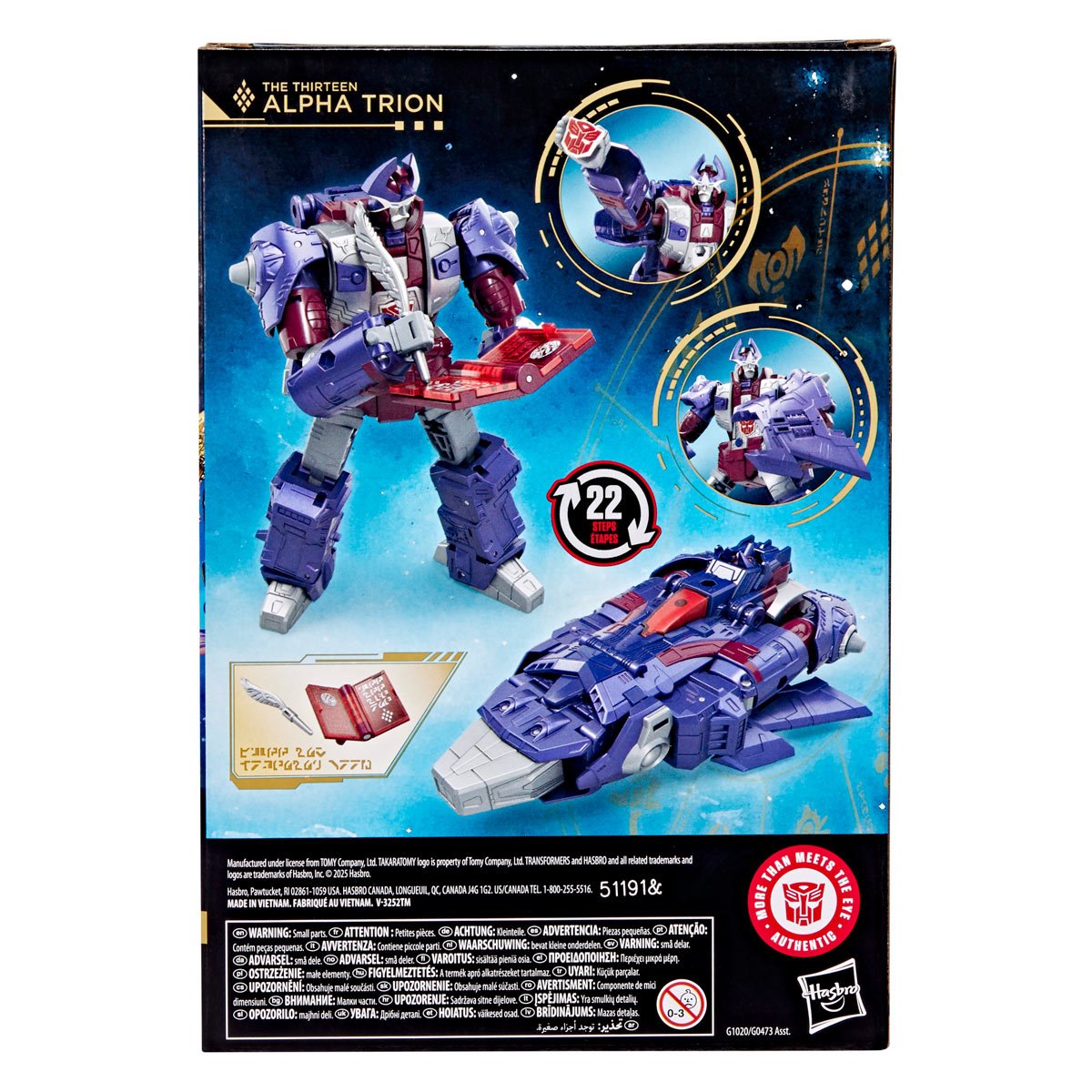Transformers Generations Age of the Primes Voyager Alpha Trion Action Figure