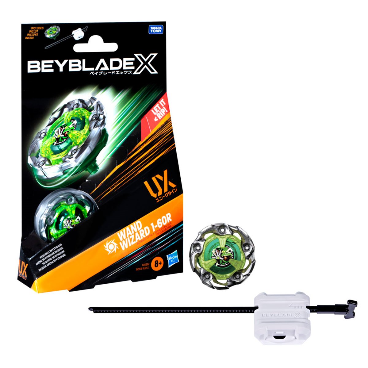 [Pre-Order] Beyblade X Wand Wizard 1-60R UX Starter Pack Set