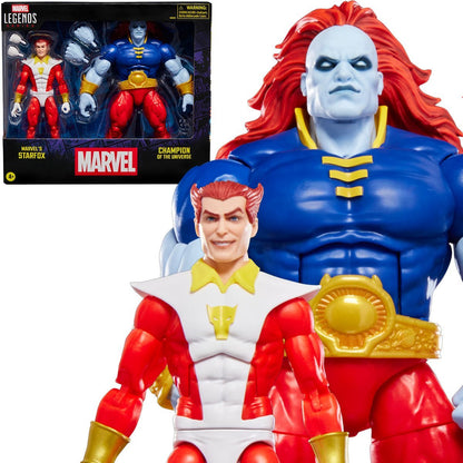 Marvel Legends Starfox and Champion of the Universe 6-Inch Action Figures 2-Pack