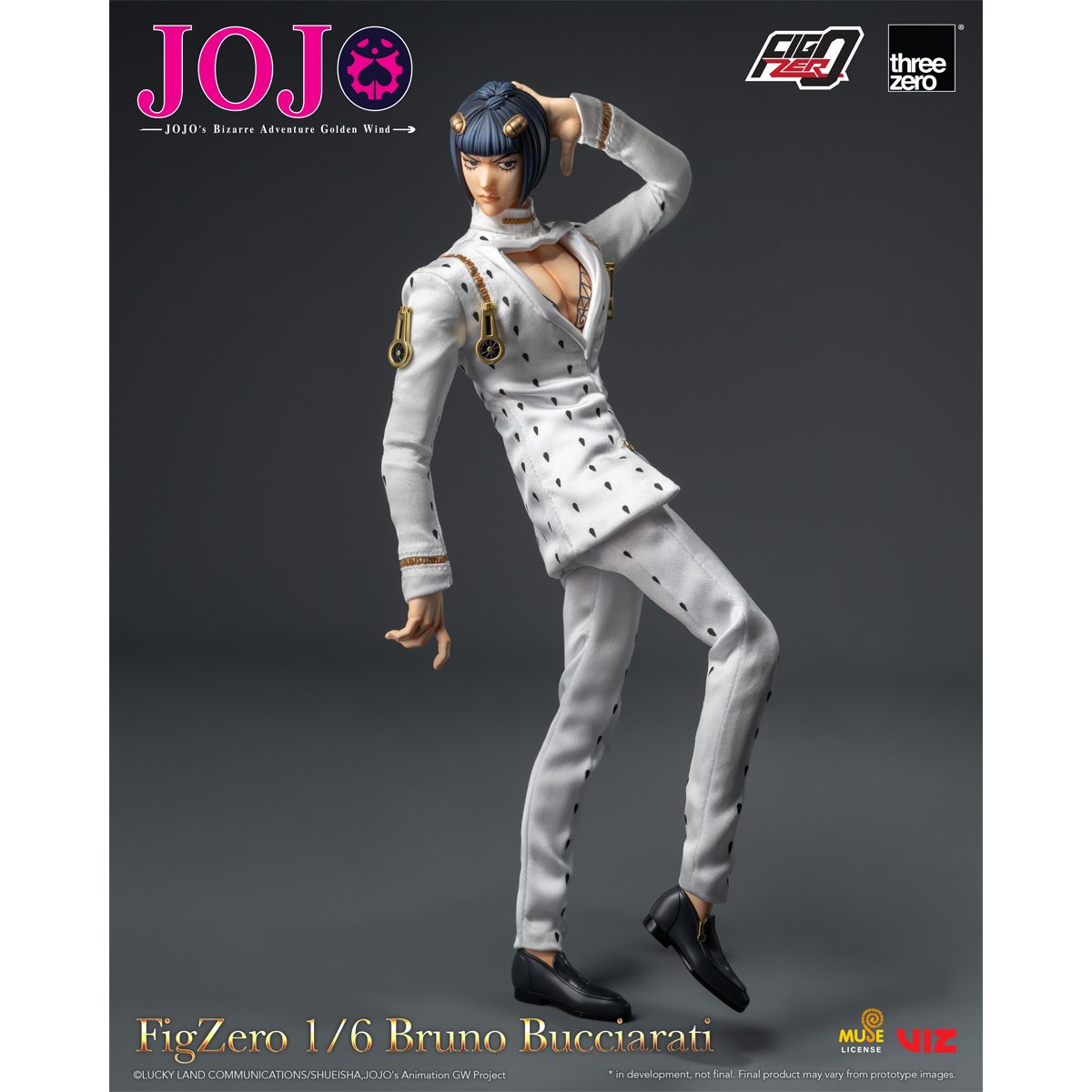 JoJo's Bizarre Adventure: Golden Wind Bruno Bucciarati FigZero 1:6 Scale Action Figure
