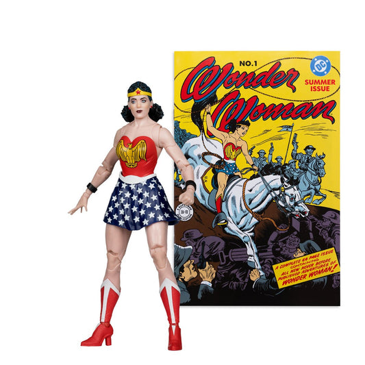 DC Direct Page Punchers Wave 9 Wonder Woman (Wonder Woman #1) 7-Inch Scale Action Figure with Comic