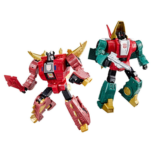 [Pre-Order] Transformers Generations Selects Age of the Primes Leader Class G2 Universe Dinobots Slug and Snarl Action Figures