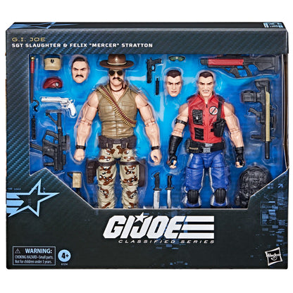 G.I. Joe Classified Series #173 Sgt Slaughter & Felix Mercer Stratton 6-Inch Action Figures 2-Pack