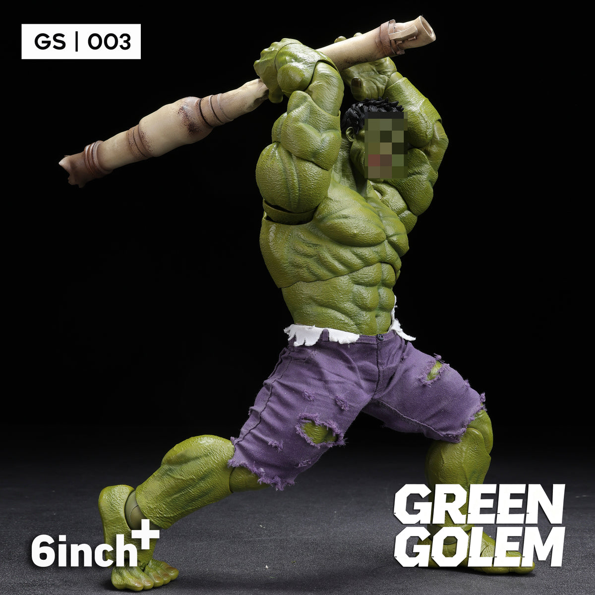 6Inch+ Green Golem GS003 1/12 Action Figure
