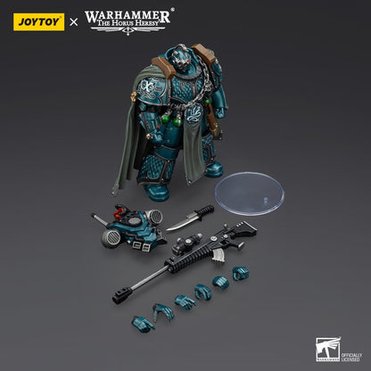 Warhammer The Horus Heresy Alpha Legion Exodus with Sniper Rifle 1:18 Scale Action Figure