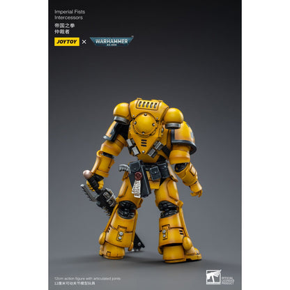 Warhammer 40,000 Imperial Fists Intercessors 1:18 Scale Action Figure