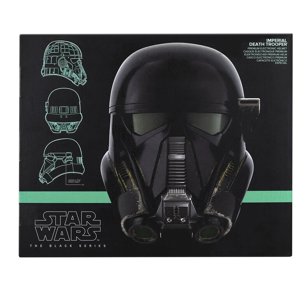 Star Wars The Black Series Death Trooper Wearable Electronic Helmet