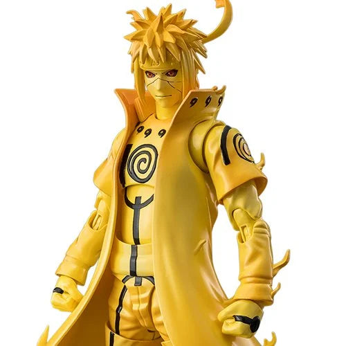 Naruto Minato Namikaze Kurama Link Mode Bond of Light That Shatters Darkness S.H.Figuarts Action Figure