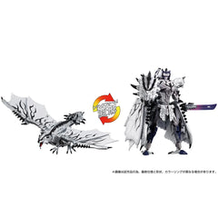 [Pre-Order] Transformers x Monster Hunter Synergenex Series Silver Rathalos Prime Action Figure