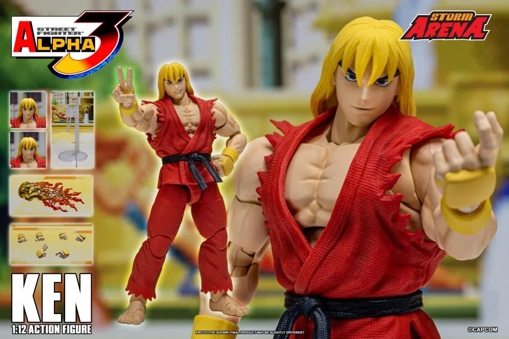 Ultra Street Fighter 3 Ken 1/12 Scale Action Figure