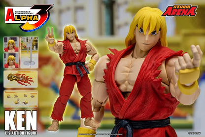 Ultra Street Fighter 3 Ken 1/12 Scale Action Figure
