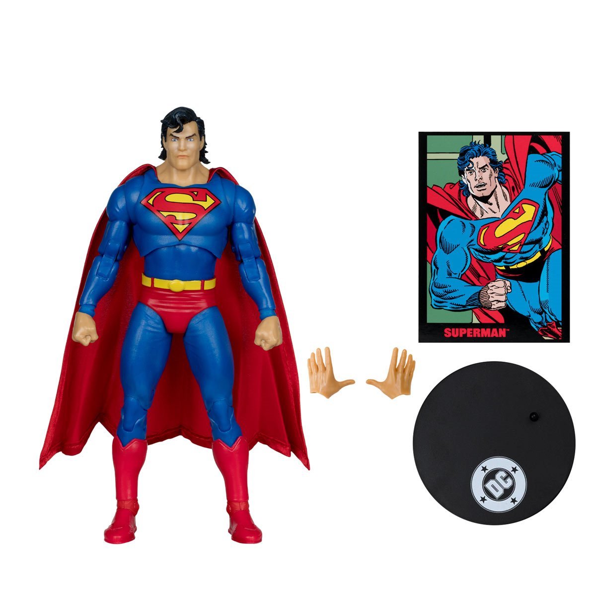 DC Direct Page Punchers Superman Zero Hour 7-Inch Scale Action Figure with Comic