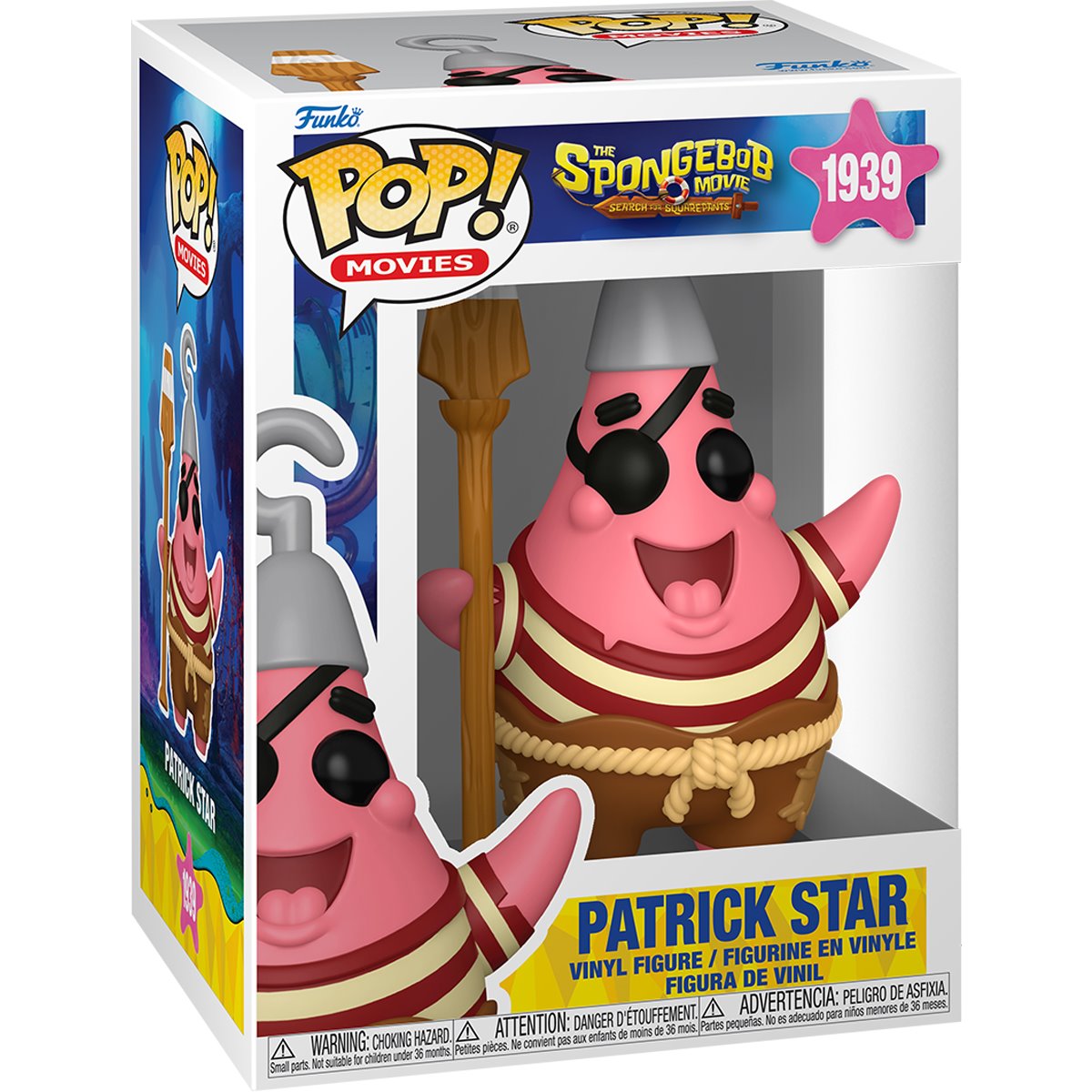 Pop! Movies: The SpongeBob Movie Search for SquarePants Patrick Star