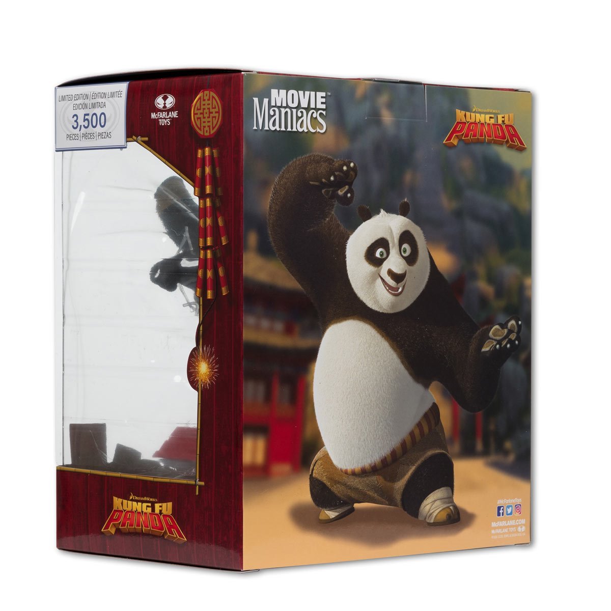 Movie Maniacs NBC Wave 3 Kung Fu Panda Po 6-Inch Scale Posed Figure