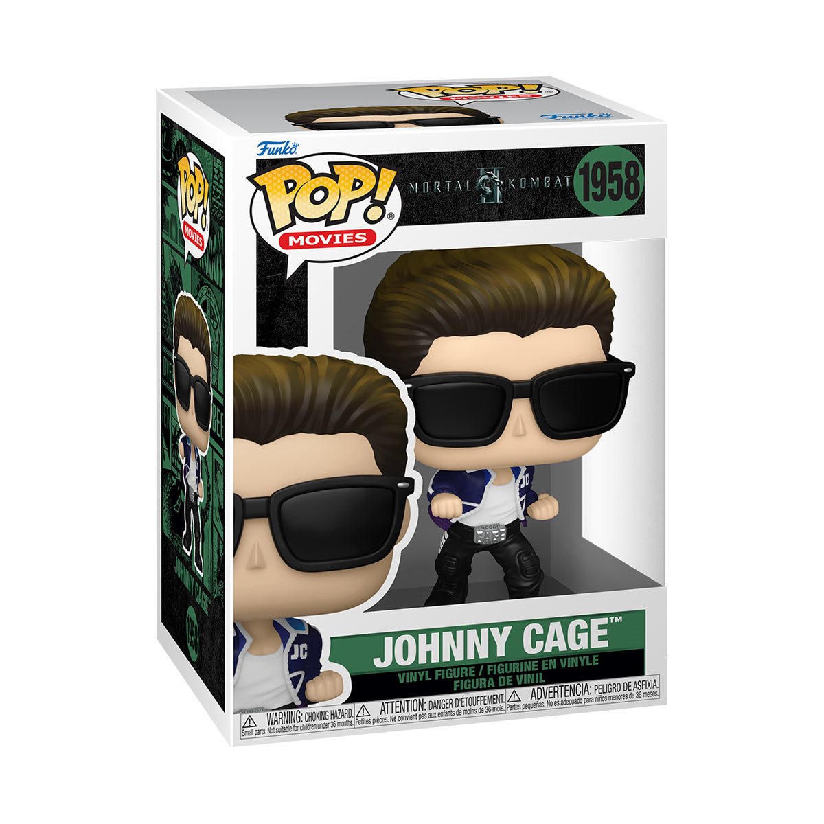 Pop! Movies: Mortal Kombat II Johnny Cage