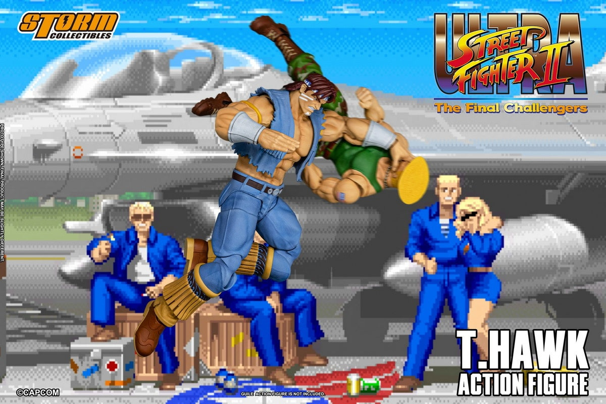 Ultra Street Fighter II: The Final Challengers T. Hawk 1/12 Scale Action Figure
