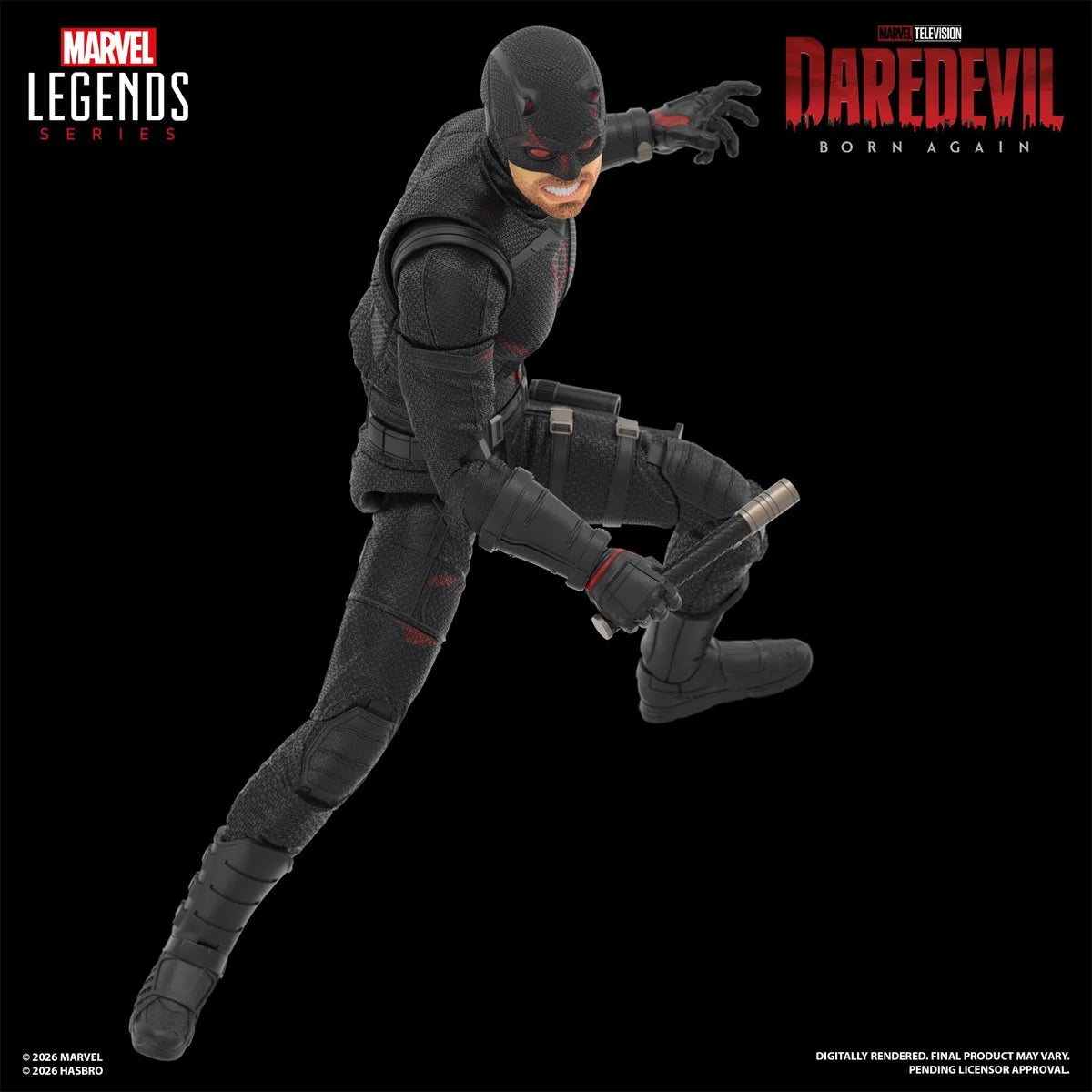 Daredevil: Born Again Marvel Legends Series Daredevil & Jessica Jones 6-Inch Action Figures