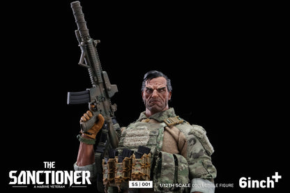 6Inch+ The Sanctioner SS001 1/12 Action Figure