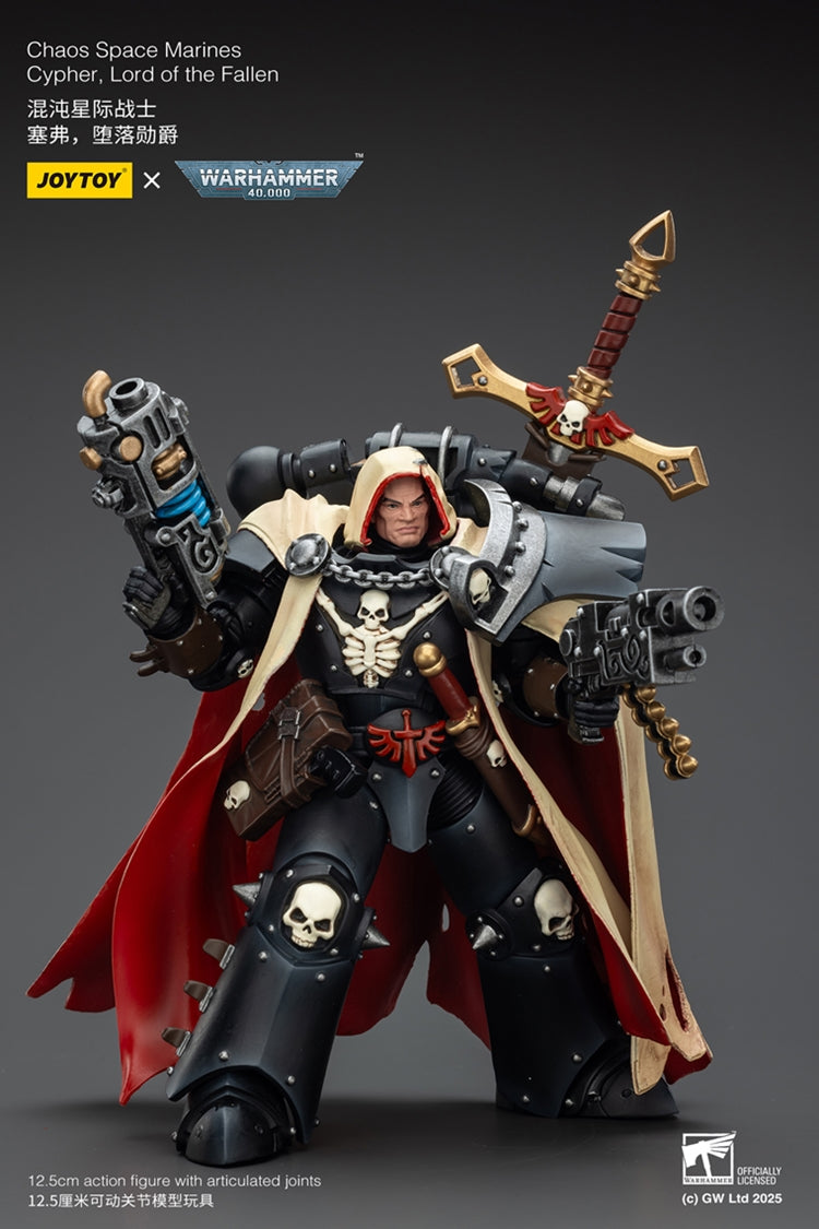 Warhammer 40,000 Space Marines Cypher Lord of the Fallen 1:18 Scale Action Figure