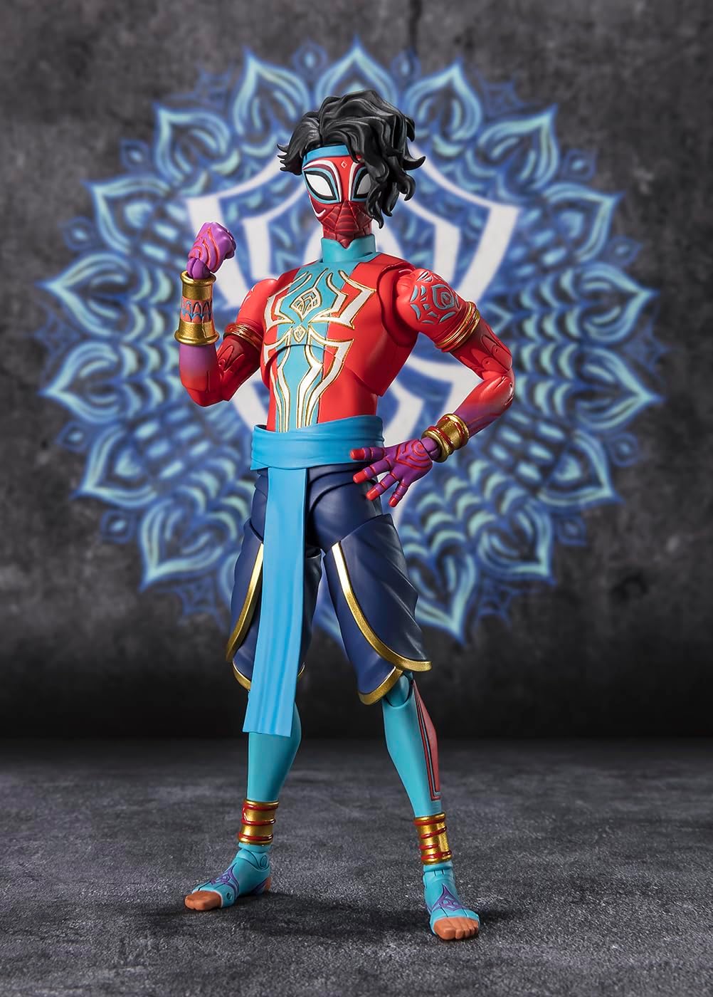 TAMASHII NATIONS - Spider-Man: Across The Spider-Verse - Spider-Man India, Bandai Spirits S.H.Figuarts Action Figure