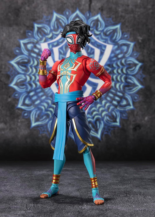 TAMASHII NATIONS - Spider-Man: Across The Spider-Verse - Spider-Man India, Bandai Spirits S.H.Figuarts Action Figure
