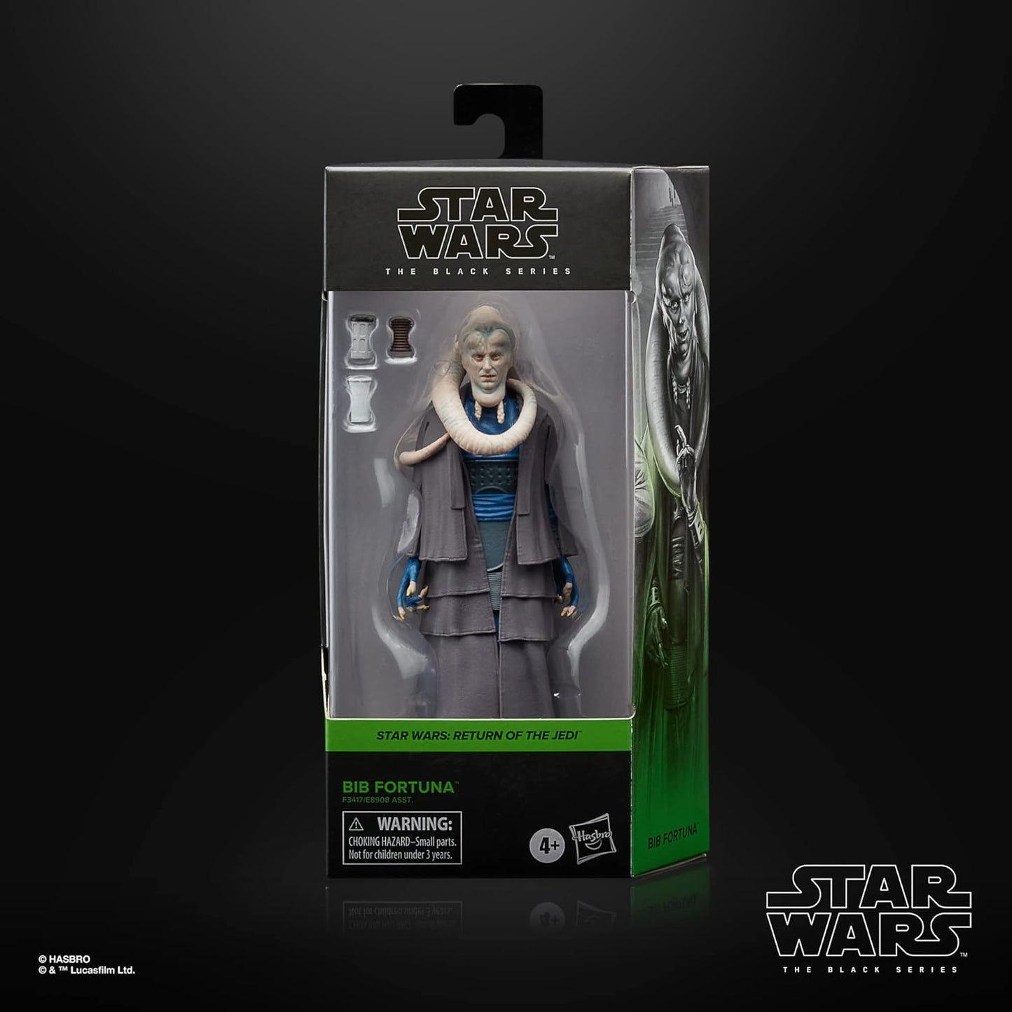 Star Wars The Black Series Bib Fortuna Toy 6-Inch-Scale Return of The Jedi Collectible Action Figure