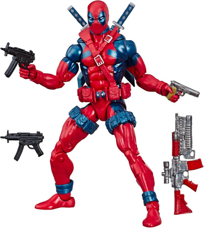 Marvel Legends Series Deadpool, Marvel Comics Uncanny X-Men X-Force Retro Collectible 6 Inch Action Figure