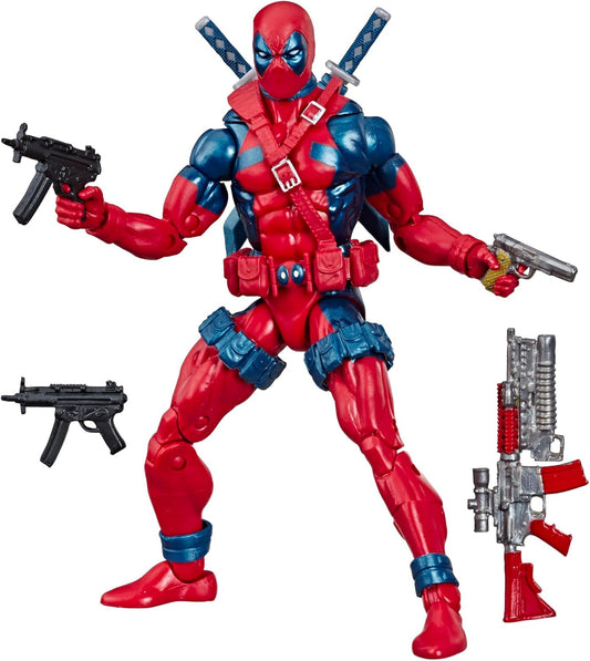 Marvel Legends Series Deadpool, Marvel Comics Uncanny X-Men X-Force Retro Collectible 6 Inch Action Figure