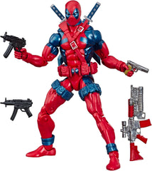 Marvel Legends Series Deadpool, Marvel Comics Uncanny X-Men X-Force Retro Collectible 6 Inch Action Figure