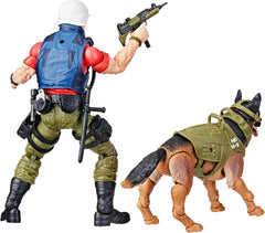 G.I. Joe Classified Series #157, Christopher Law Lavigne & Order Action Figure & German Shepherd Dog Figure