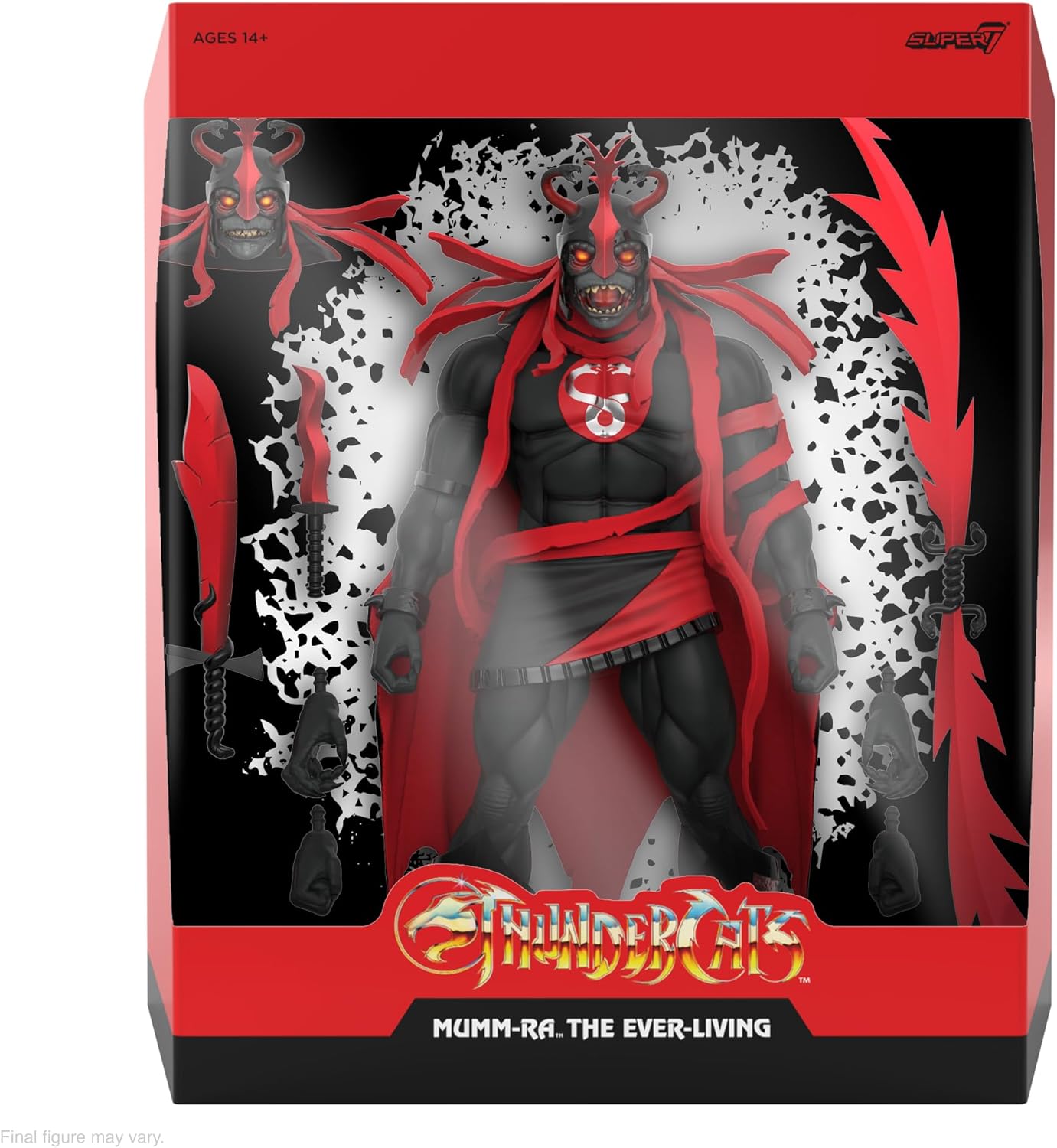 ThunderCats Ultimates Mumm-Ra (Black and Red) 7-Inch Action Figure