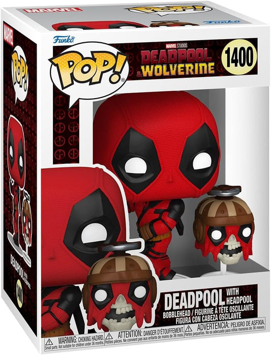 Pop! & Buddy: Deadpool & Wolverine - Deadpool with Headpool