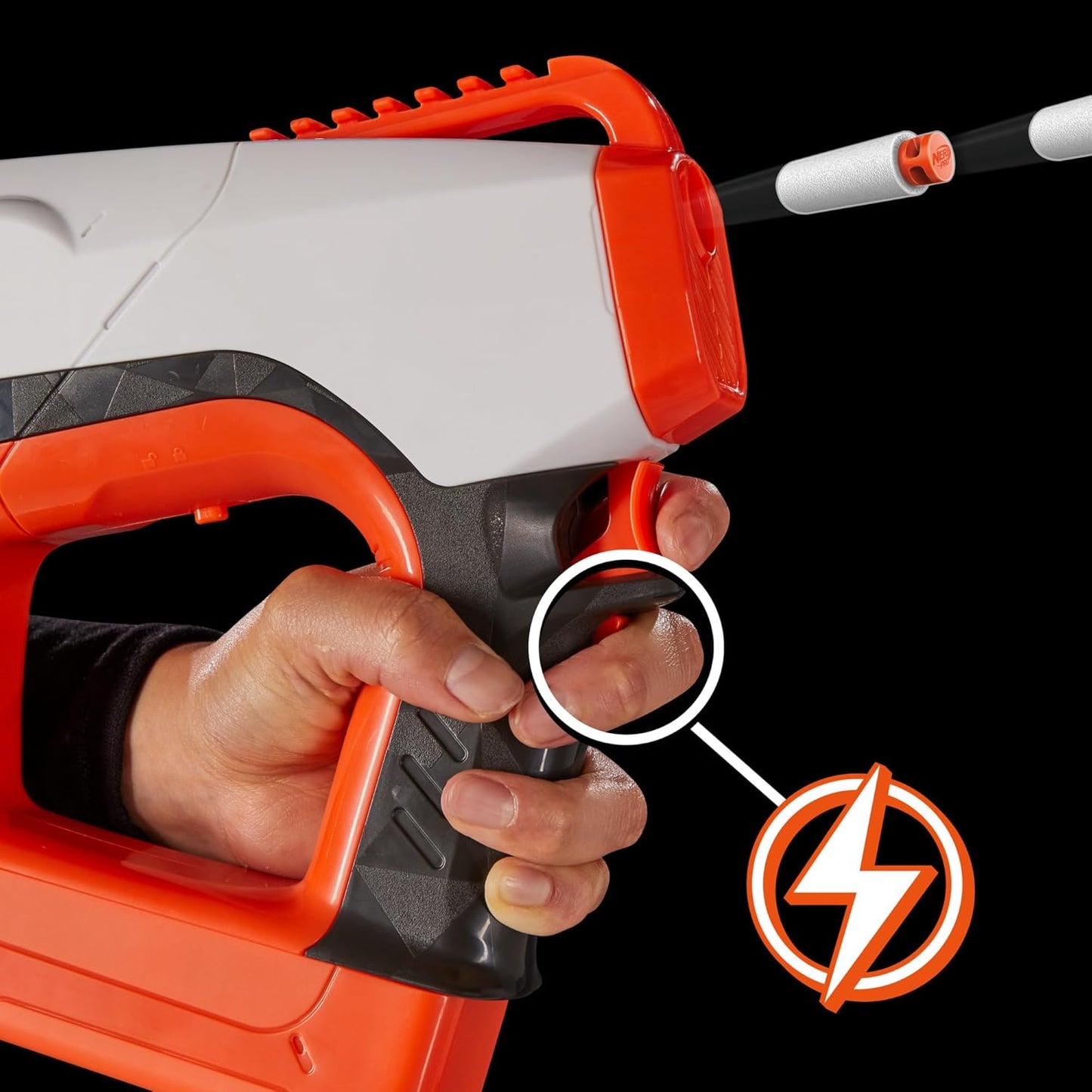 Nerf Pro Sender Half-Length Semi Automatic Dart Blaster
