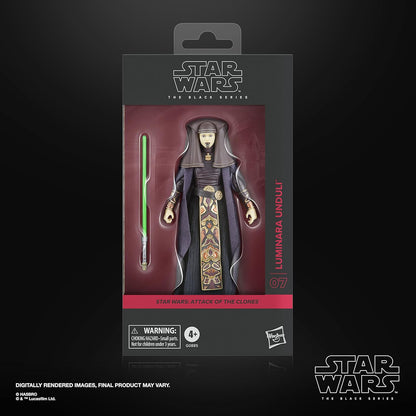STAR WARS The Black Series Luminara Unduli, Attack of The Clones Premium Collectible 6 Inch Action Figure