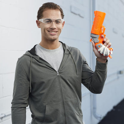 Nerf Fortnite Flare Dart Blaster, Break-Open Dart Loading, Includes 3 Mega Darts That Whistle Through The Air, Pull-Down Priming Handle