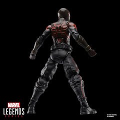 Spider-Man Marvel Legends Series Gamerverse Miles Morales Brooklyn 2099 Suit, 2 Video Game -Inspired Collectible 6 Inch Action Figure
