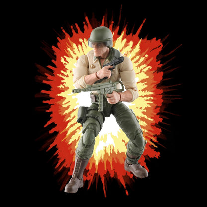 G.I. Joe Classified Series Retro Cardback Duke, Collectible 6-Inch Action Figure with 10 Accessories